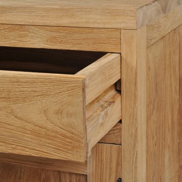 vidaXL Solid Teak Sängbord 40x30x50 cm 244484