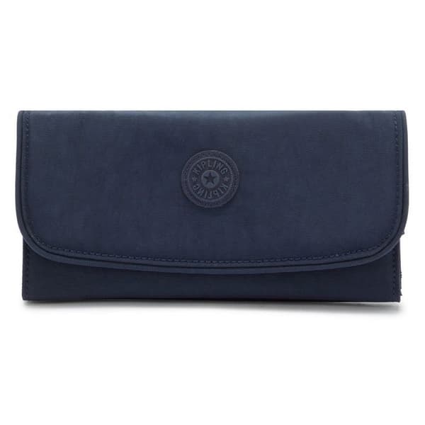 kipling Plånbok blå för kvinnor och män - Basic Money Land Wallet L Blå 2 120204