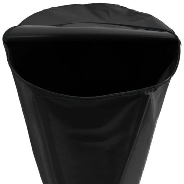Vattentank med fällbar kran 380 L PVC