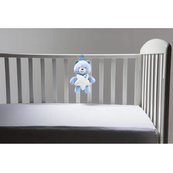 CHICCO Nattlampa Liten Björn Blå