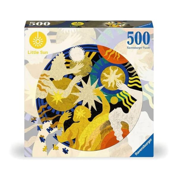 Pussel 500 bitar rund: Engagera dig, LITTLE SUN