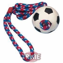 Gummiskumboll med rep