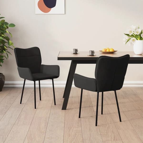 vidaXL 2x Matstolar, Middagsfåtöljer, Kökstolar, Middagsset, Restaurangstolar 344826