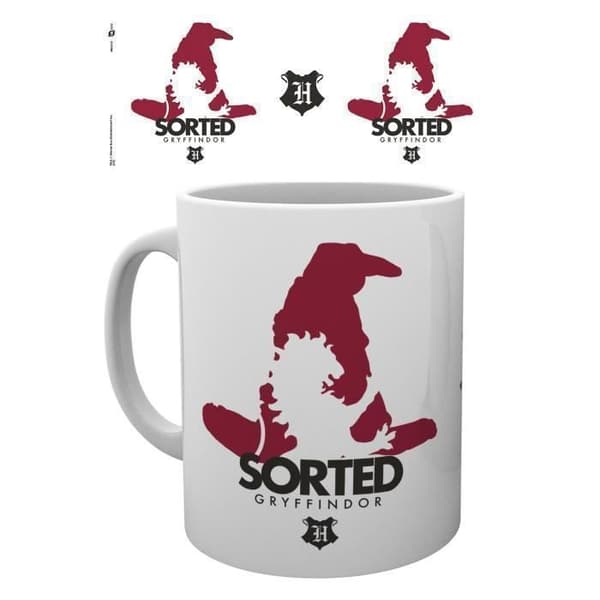 Mugg - GB EYE - Harry Potter - Gryffindor - Keramik - 30 cl - Diskmaskinssäker