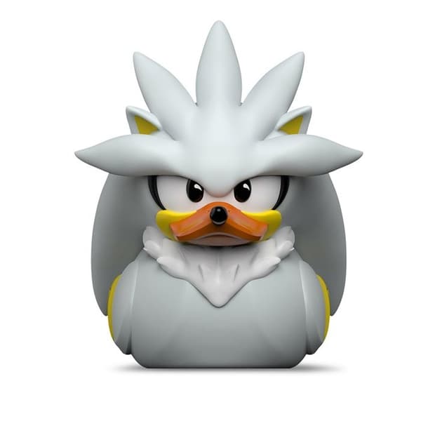 Numskull - TUBBZ Badanka - Sonic igelkott - Silver igelkott (Första utgåvan) - 9cm