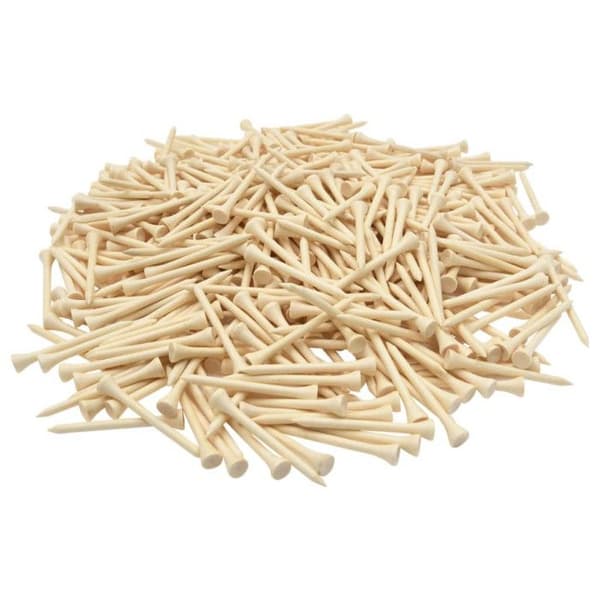 Golftee 1000 st 83 mm bambu