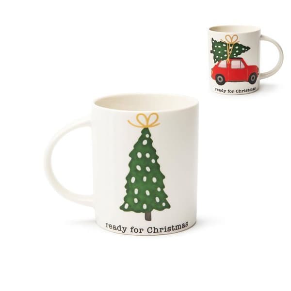 Mugg - kopp - mazagran Excelsa - 66828 - Ready for Christmas Set med 4 koppar