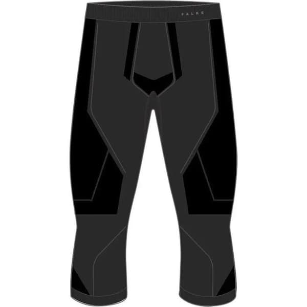 Legging 3/4 Falke Warm - svart