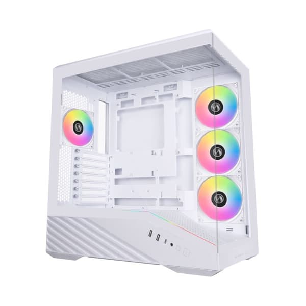 PC-chassi - Lian-Li Vector V100 RGB - E-ATX - Vit - Spelare