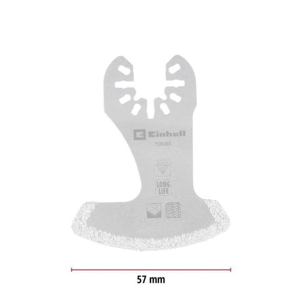 Einhell 708085 Segmentblad DIA 57mm Diamant Sågblad 57 mm 1 st(ck)