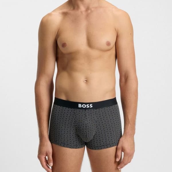 3-pack boxers i mönstrad bomull