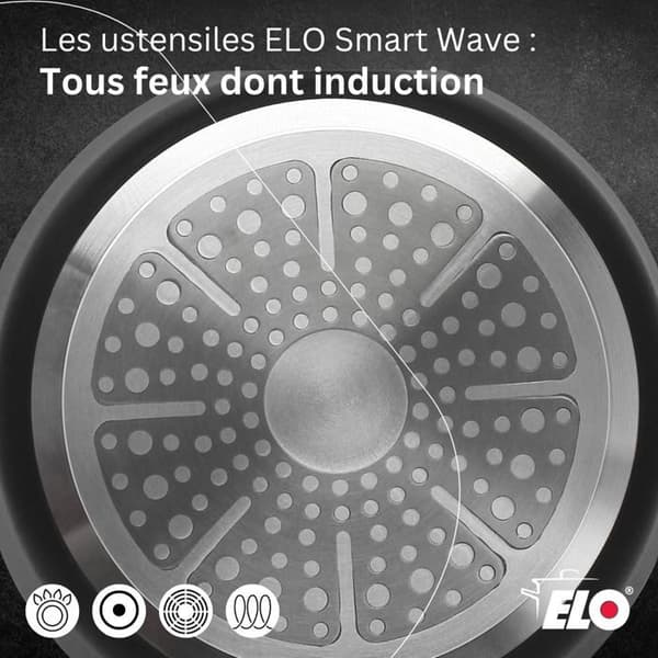 Stekpanna 20 cm non-stick utan PFAS Elo Smart Wave