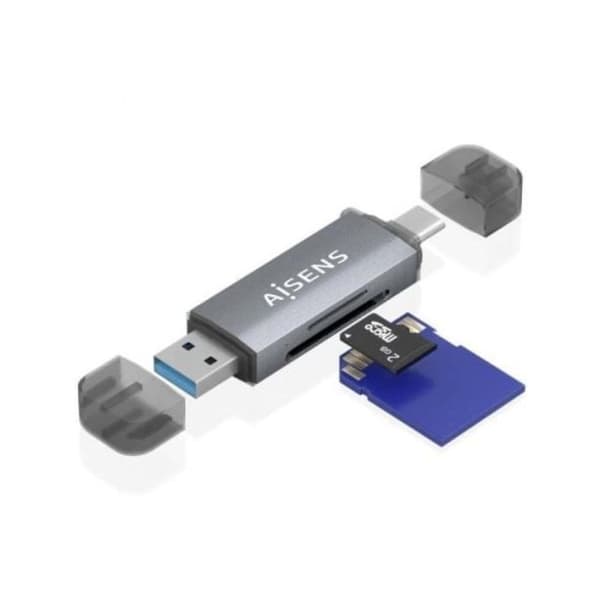 KORTLÄSARE AISENS SD MICRO SD MMC RS-MMC MMC MICRO USB-C NU