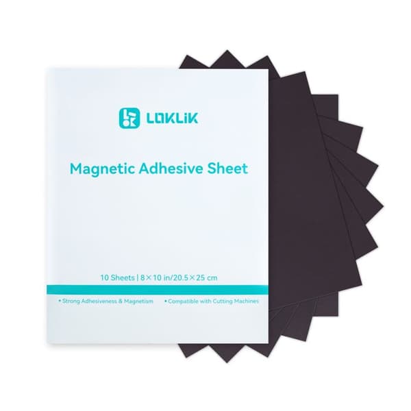 Magnetisk ark 0,5 mm - 10-pack
