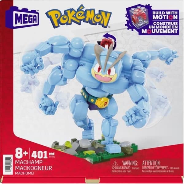 MEGA-Pokémon-Macogneur-ledad figur 401 delar HTH70