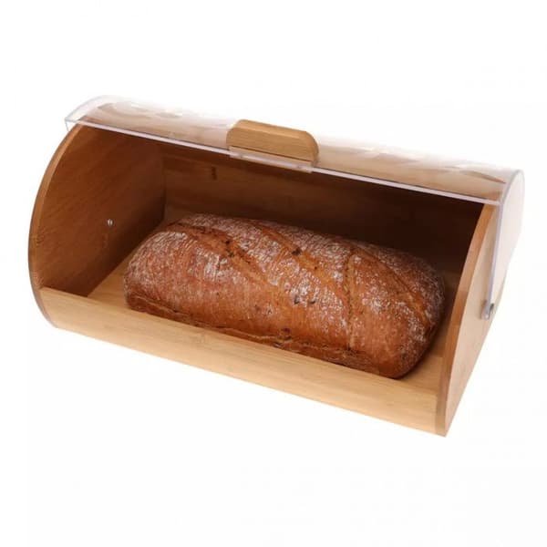 Brödbox - KINGHOFF - KH-3615 - Bambu - Akryl - 36x21x17 cm