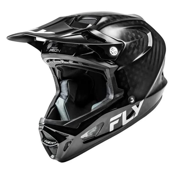 Fly Racing Werx-R Carbon Solid - svart kolfiber