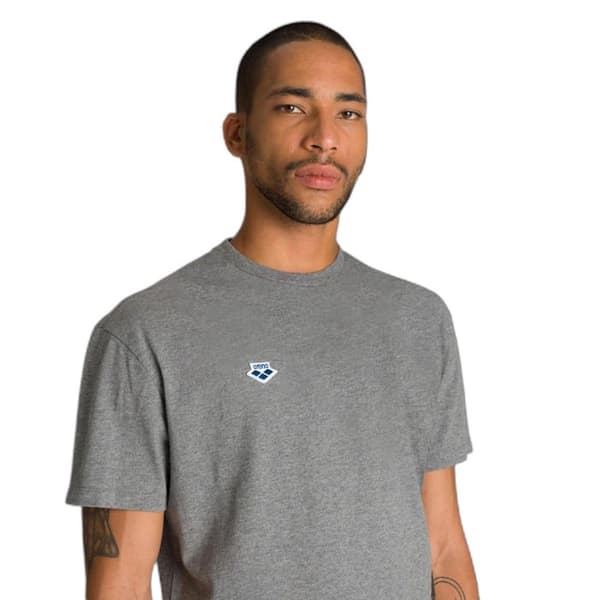 T-shirt uni Arena - mörkgrå melange