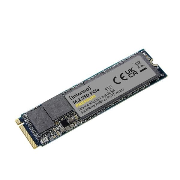SSD - INTENSO - Premium M.2 - 1 To - 2100 Mo/s - PCI Express 3.0