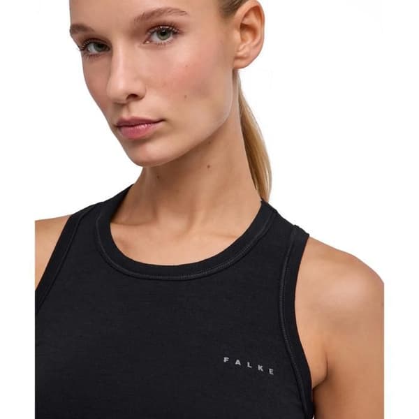 Damlinne Falke Wool-Tech Light - svart (3000)