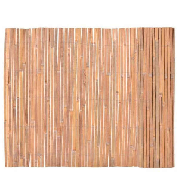 vidaXL Bambu Staket Trädgårdsavgränsning Staketpanel Trädgårdsstaket 140390