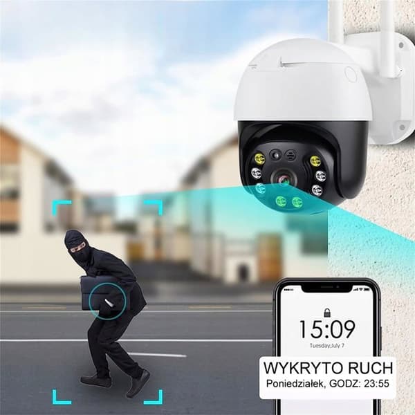 IP-kamera - LTC - LXKAM36 - PTZ - Utomhus - Wi-Fi - 5 Mpix