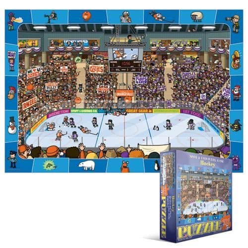 Eurographics 100 bitars pussel - Spot & Find - Hockey (MO)
