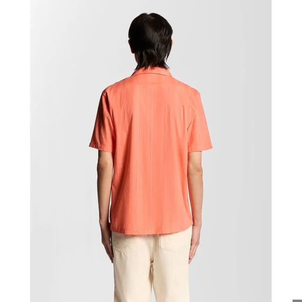Lyle & Scott Resort broderad skjorta