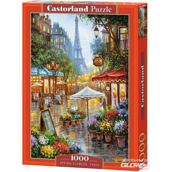 1000 pusselbitar Vårblommor, Paris