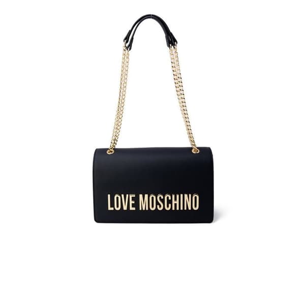 Svart polyetens väska Love Moschino