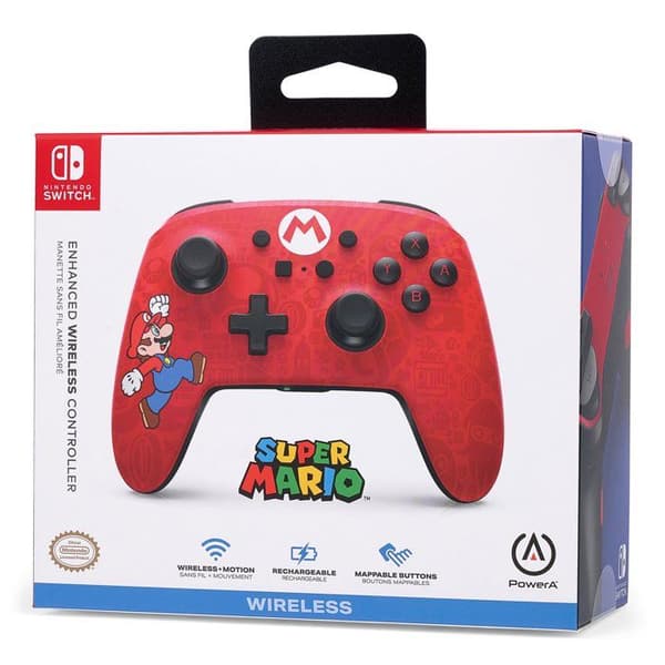 Manette utan tråd Här går vi Mario-tillbehör-SWITCH