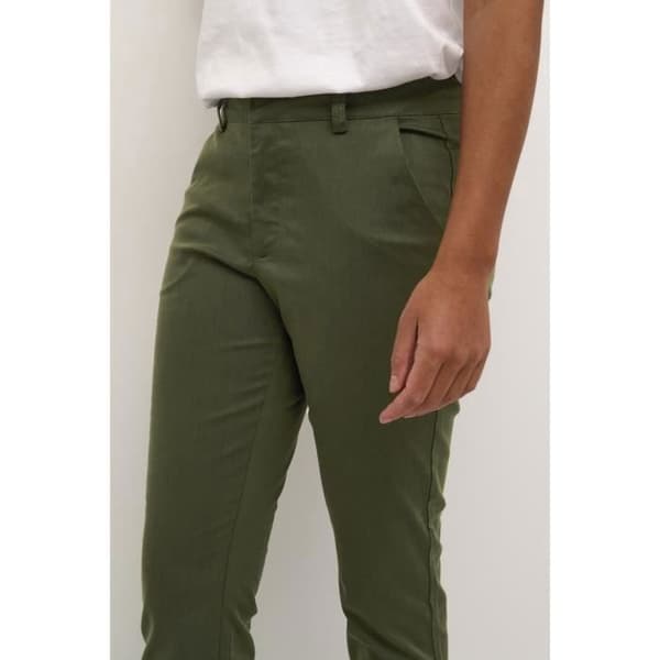 Kvinna 7/8 chinos KAFFE Lea