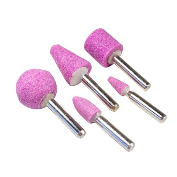 Set med 5 slipstenar
