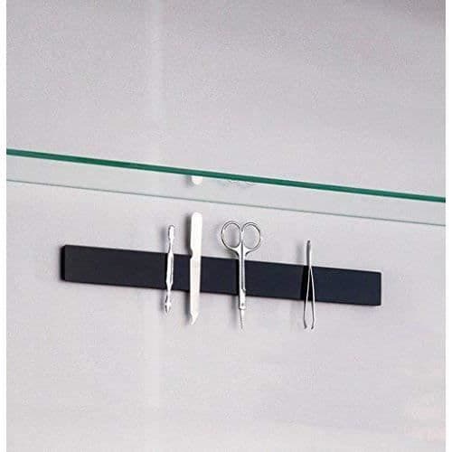 Fackelmann Magnetisk Bar, Plast, Svart - 86911