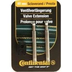 Presta ventilförlängare 60mm - CONTINENTAL - Silver - Fritidscykling
