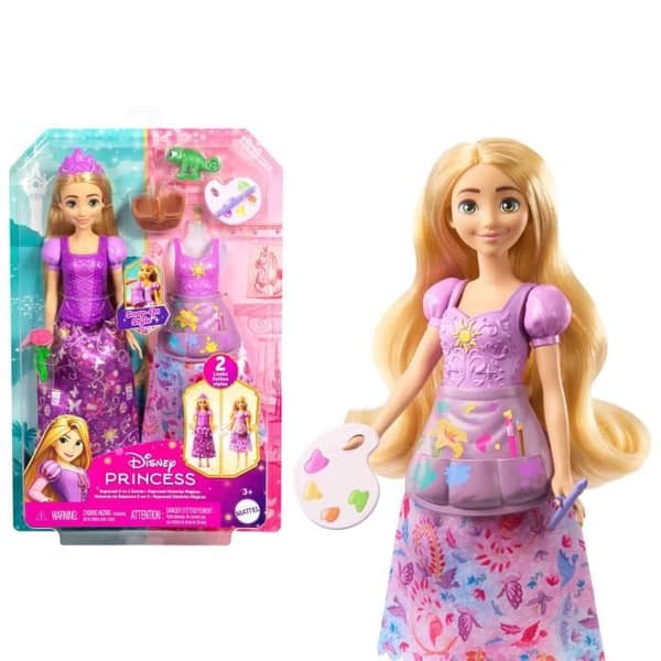 Disney Princess Pussel Raiponce Picknick och Konstset - 3 år+- JBG09