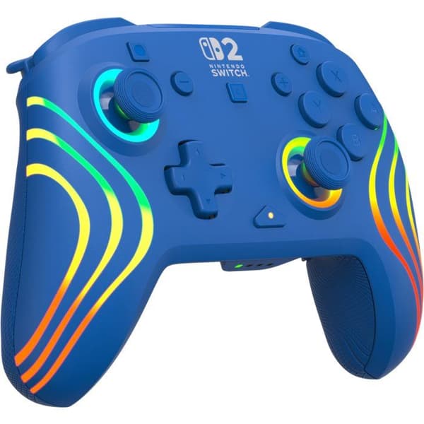 Trådlös RGB-spelkontroll - TURTLE BEACH - Afterglow Wave för Nintendo Switch 2 - Blå