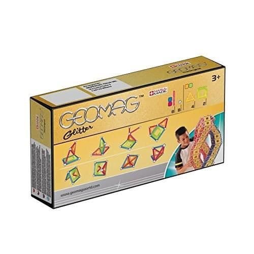 GEOMAG GLITTER Magnetiskt Byggset 22 delar