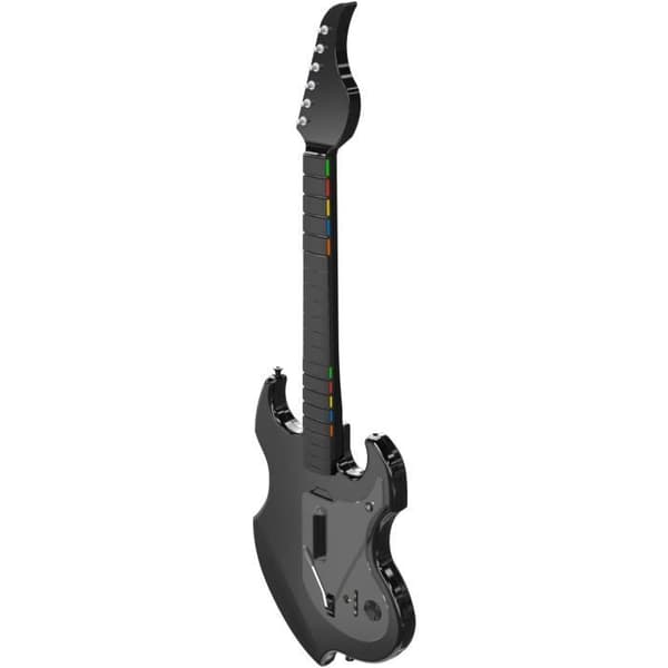 Trådlös gitarr - PDP - Riffmaster - Playstation 4, Playstation 5 och PC - Svart