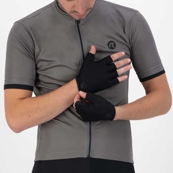 Cykelhandskar - Rogelli Solid - Herr - Svart - Storlek XL