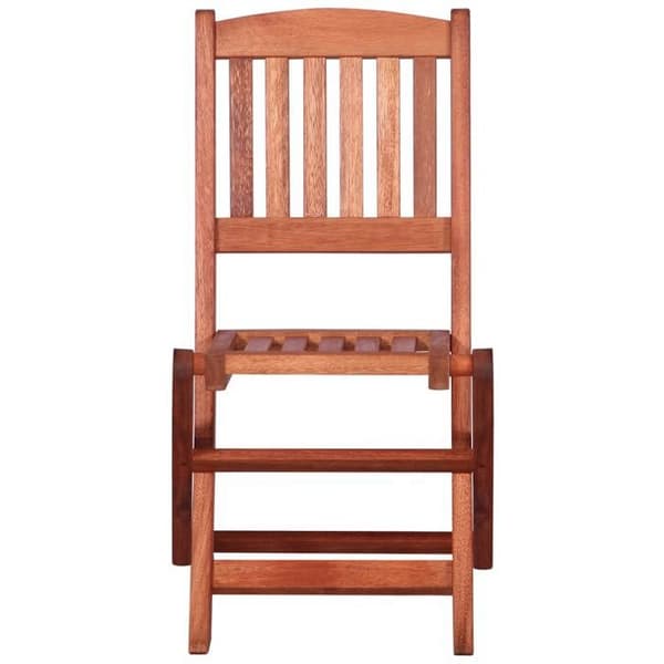 vidaXL matstolar för barn Set med 2 st Eucalyptus Wood 45583