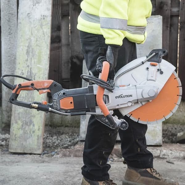 EVOLUTION R300DCT+: 300 mm elektrisk skärare + Premium diamantklinga