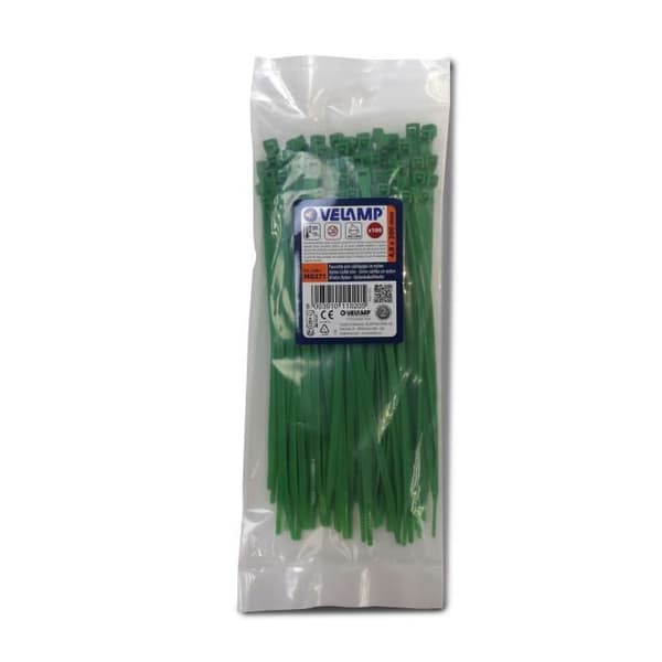 Nylon kabelklämmor 4,8 x 200 - Förpackning om 100 - VELAMP
