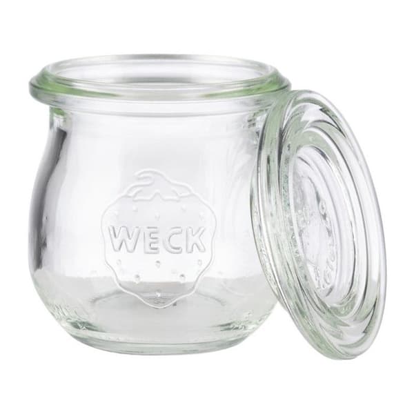 Glasburkar - APS - Weck - Set med 12 - Ø 5,5 cm - Volym 0,075 L