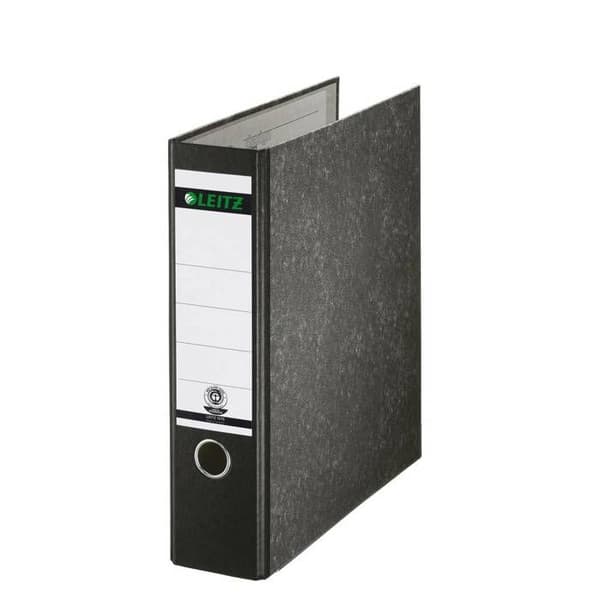Register - Leitz - Marmorera Molnig - A4 - 80 mm - Häftrare med spak