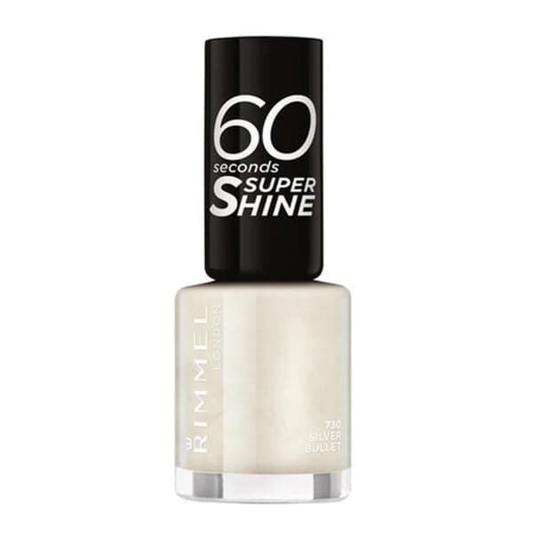 Rimmel 60 Seconds Super Shine Nagellack 730 Silver Bullet