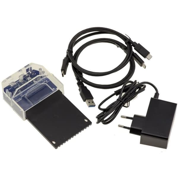 Dockningsstation - USB - SFF-8482 - 12V 2A - Stöd för 18TB - Plug and Play
