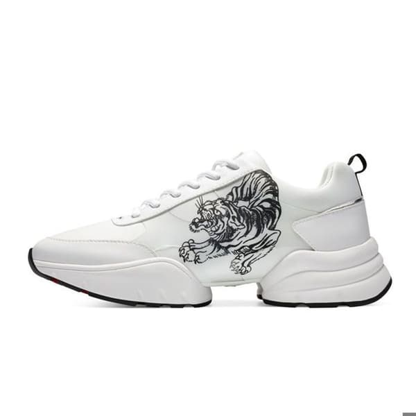 Ed Hardy Caged runner tiger vit-svart