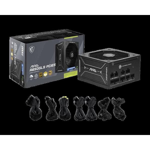 MSI MAG A650GLS - 650 W - 80 Plus Gold