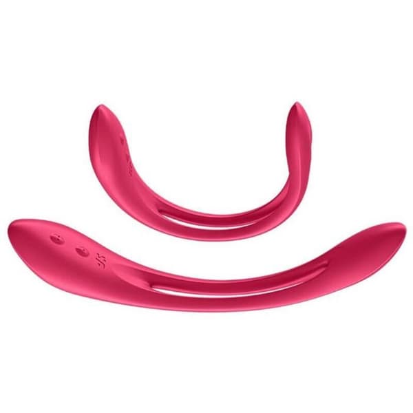 Satisfyer Elastic Joy Rechargeable Vibrator Röd - unisex/vuxen